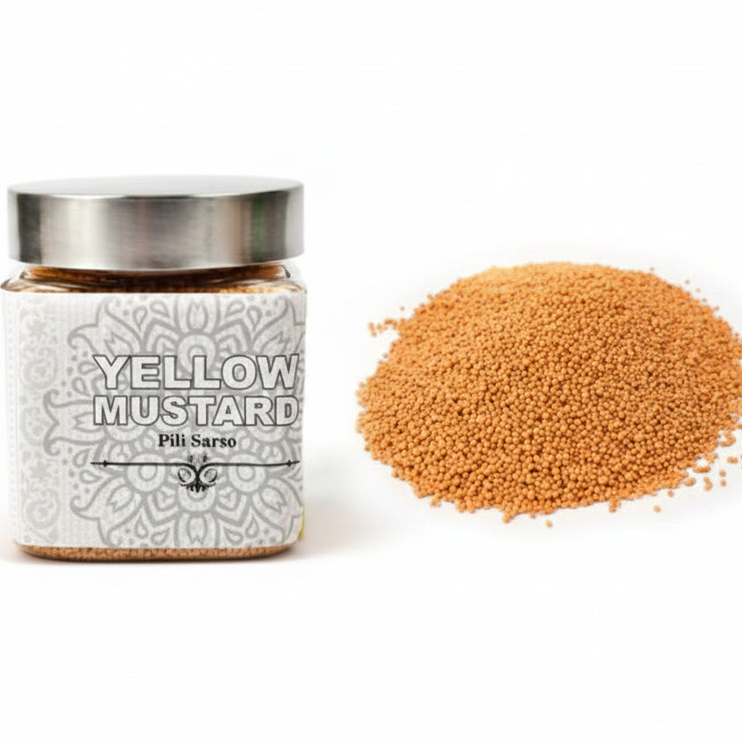 Yellow Mustard Seeds-250 gms