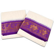 Puja DhotiXII-Peacock