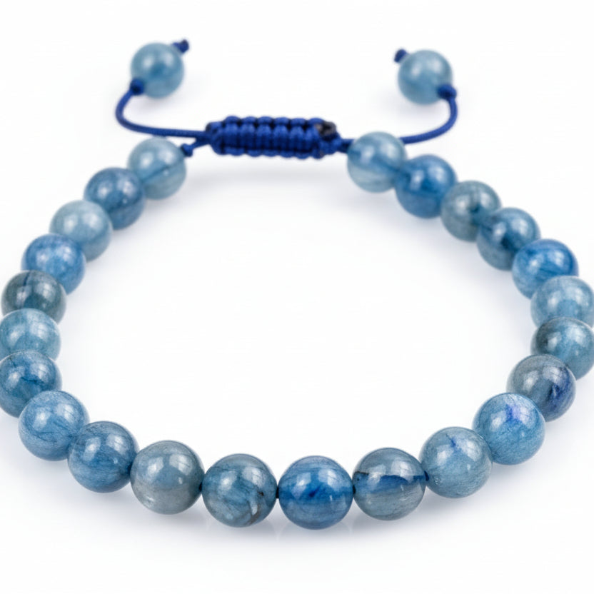 Kyanite Bracelet With Adjustable Thread (II)