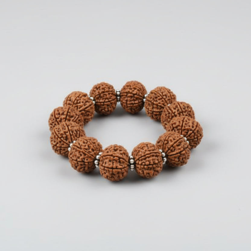 12 Mukhi Surya Bracelet-Regular-Silver Chakri