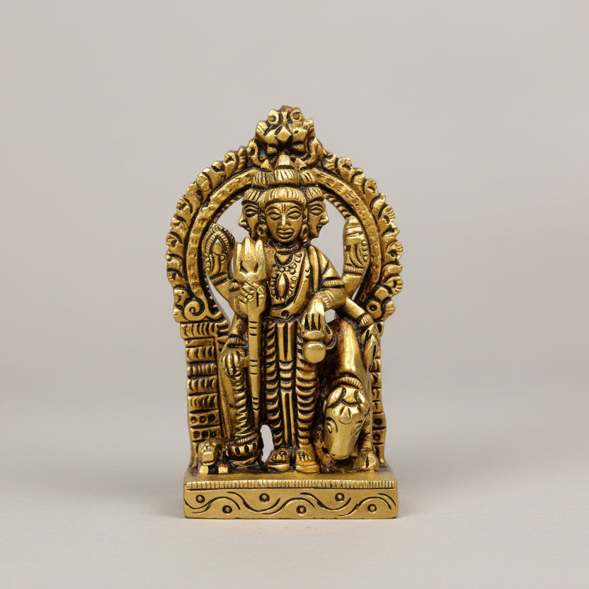Dattatreya Brass Idol