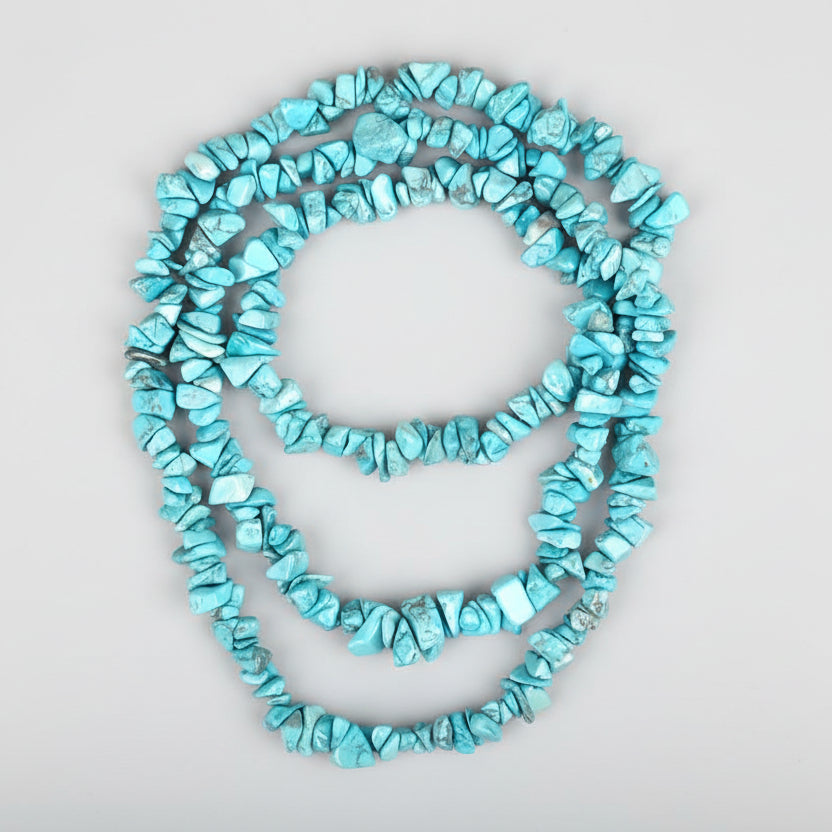 Turquoise Necklace (Uncut Beads)