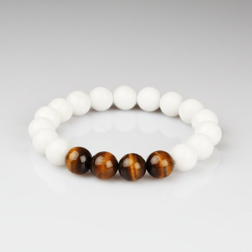 Tiger Eye Bracelet 10 mm-Elastic