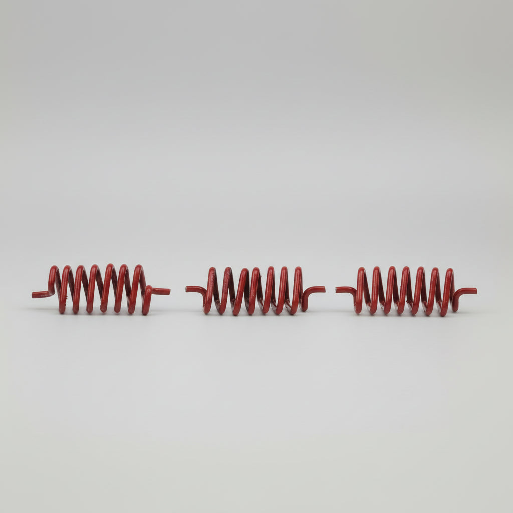 Red Triangular Spring-Anticlockwise
