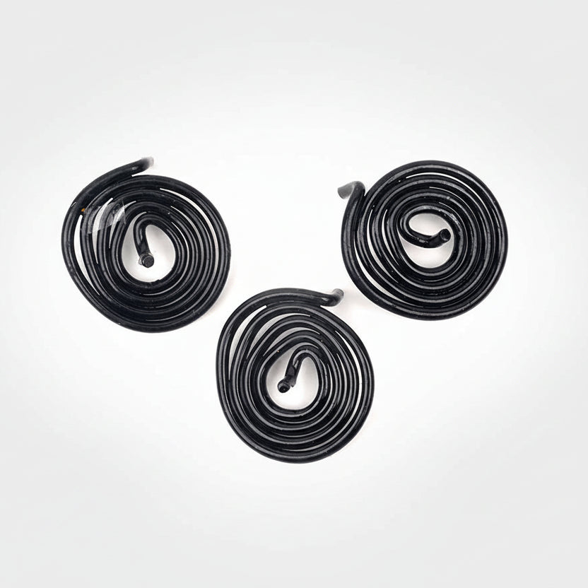 Black Wavy Spring-Clockwise