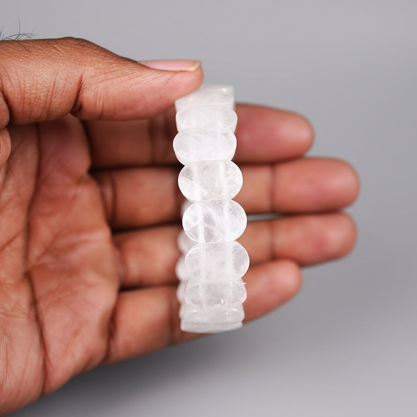White Agate Bracelet (I)