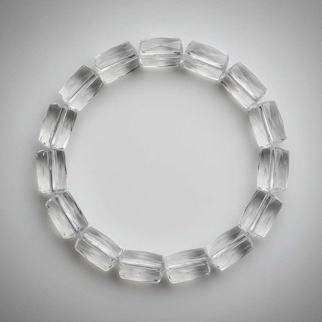 Crystal Bracelet (Faceted Beads) (Design V)