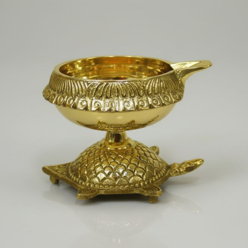 Brass Kurma Diya-205 gms