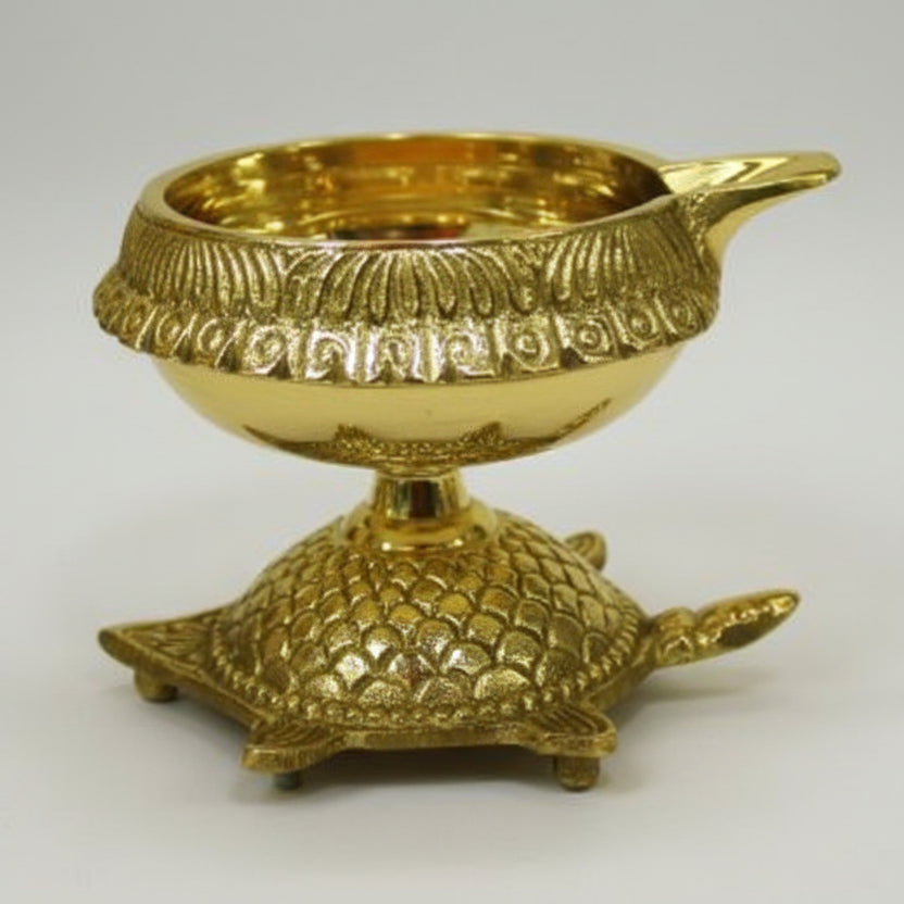 Brass Kurma Diya-156 gms