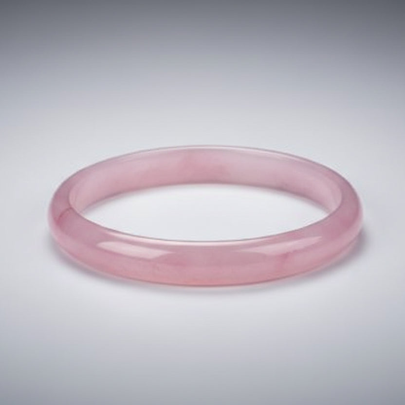 Rose Agate Bangle (XI)