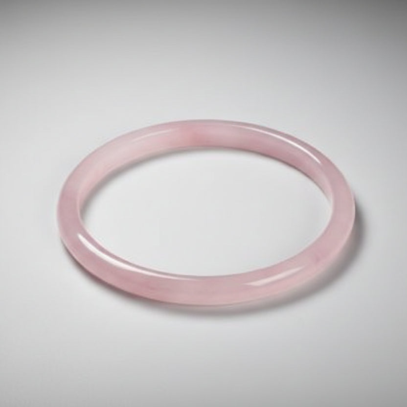 Rose Agate Bangle (XI)