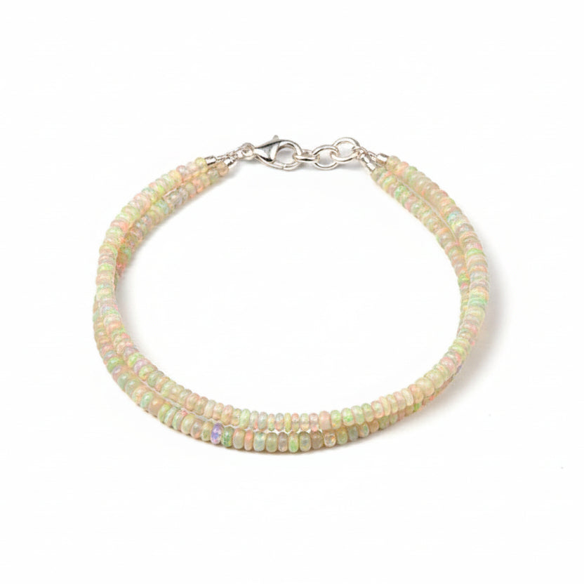 Opal Rainbow Fire Necklace-32.25 carats
