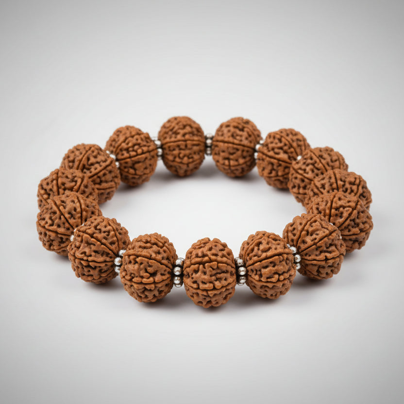 12 Mukhi Surya Bracelet-Regular-Silver Chakri