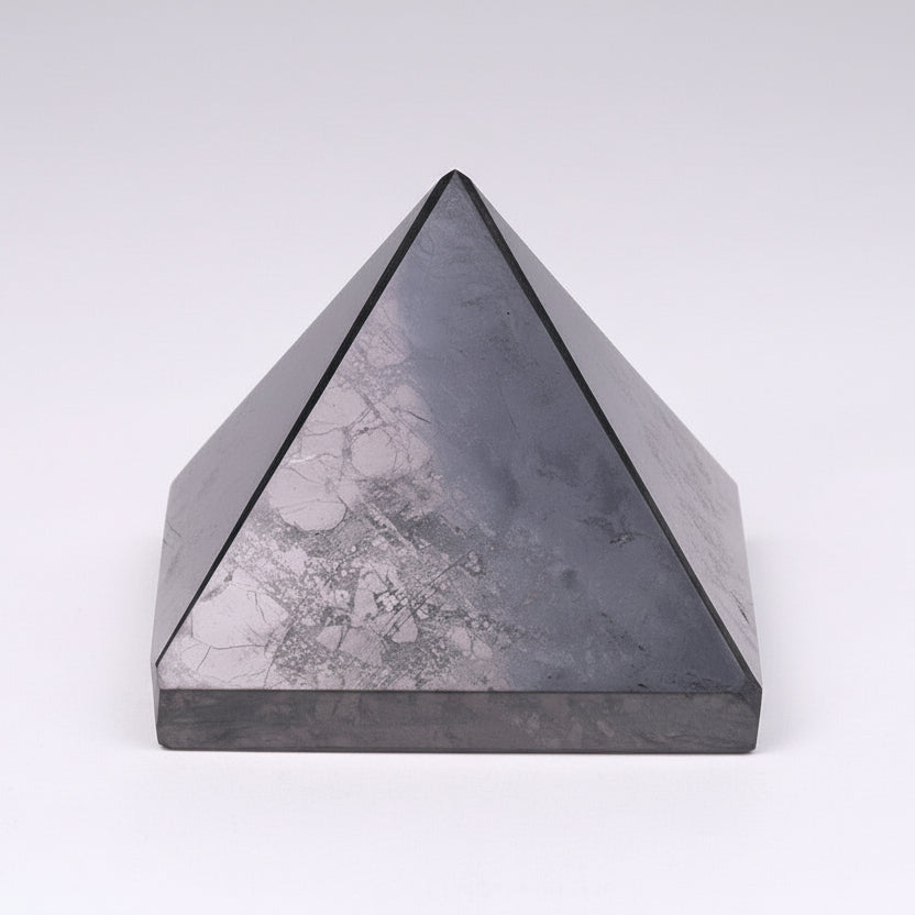 Shungite Pyramid (100 to 110 gms)-One Piece
