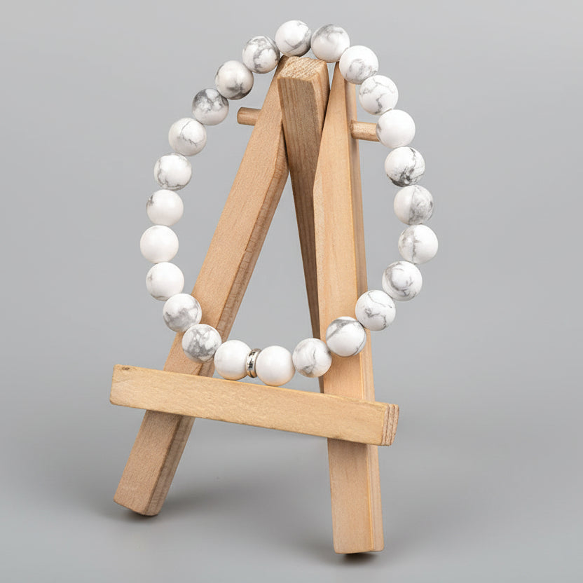 Natural Howlite Bracelet