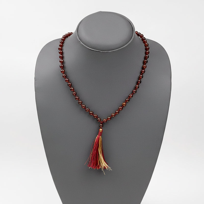 Gomed Round Mala-5 mm-108+1 Beads