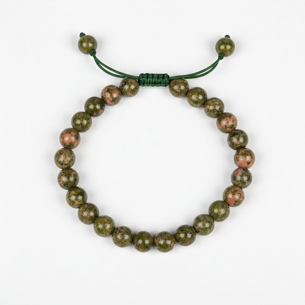 Unakite Adjustable Bracelet