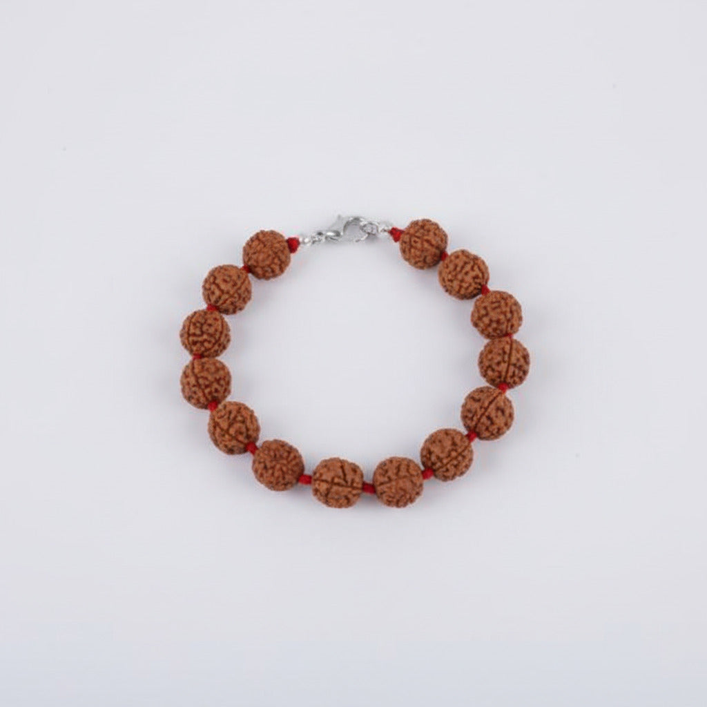 Rudraksha Bracelet in Thread - 11 mm