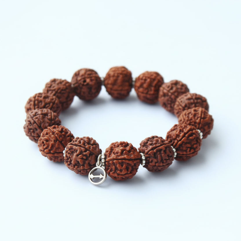 7 Mukhi Mahalakshmi Bracelet-Collector-Woolen Spacers