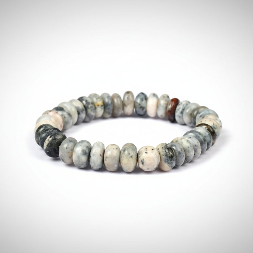 Opal Bracelet (Button Shaped)-Adjustable Thread