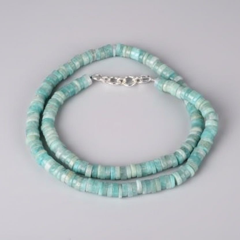 Amazonite Mala - I