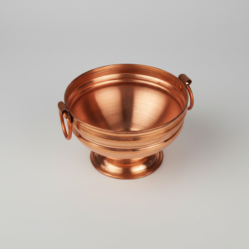 Flower Container In Copper