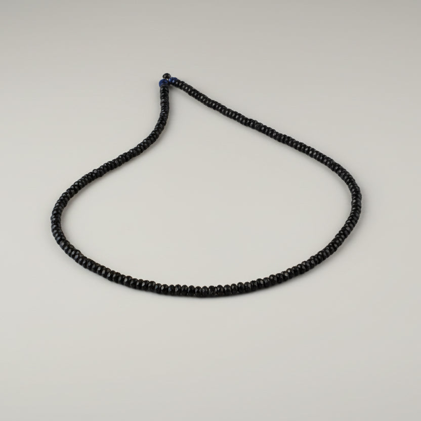 Blue Sapphire Faceted Necklace (I)