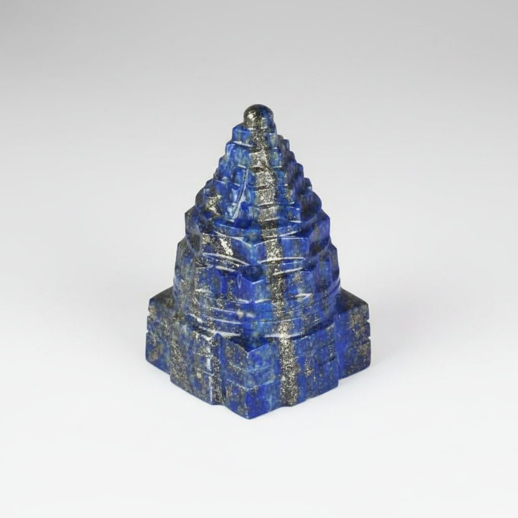 Lapis Lazuli Shree Yantra 94 gms