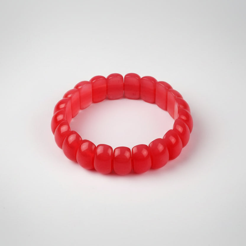 Pink Jade Bracelet (I)