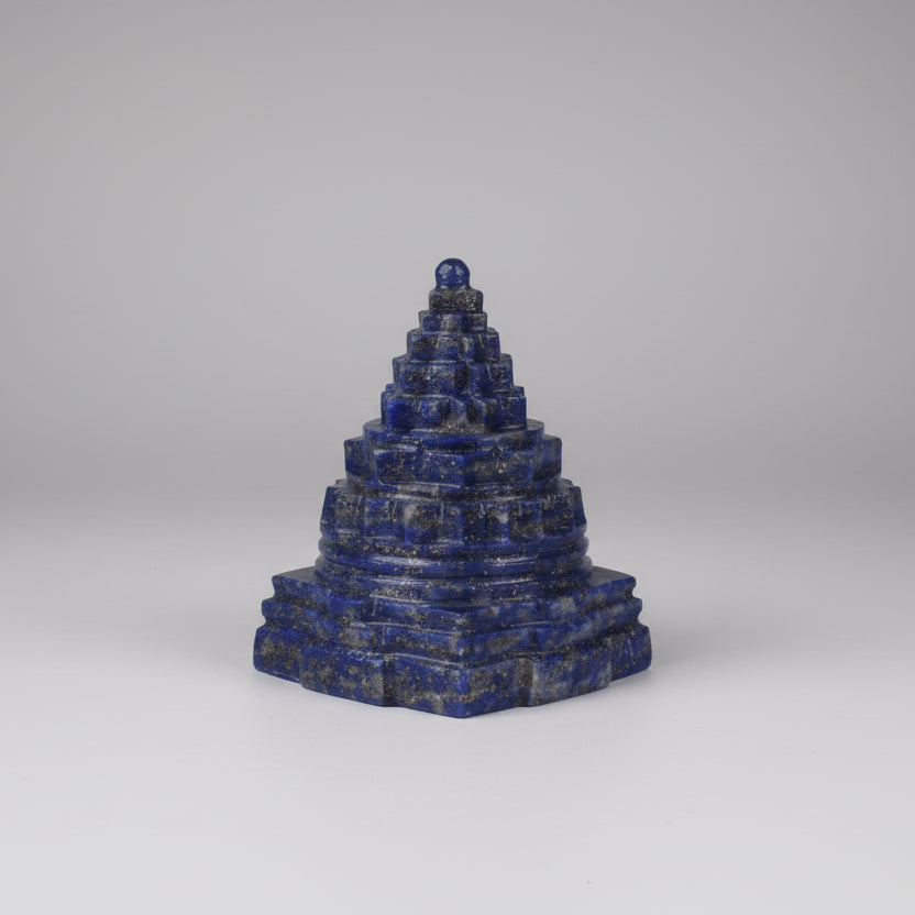 Lapis Lazuli Shree Yantra 184 gms