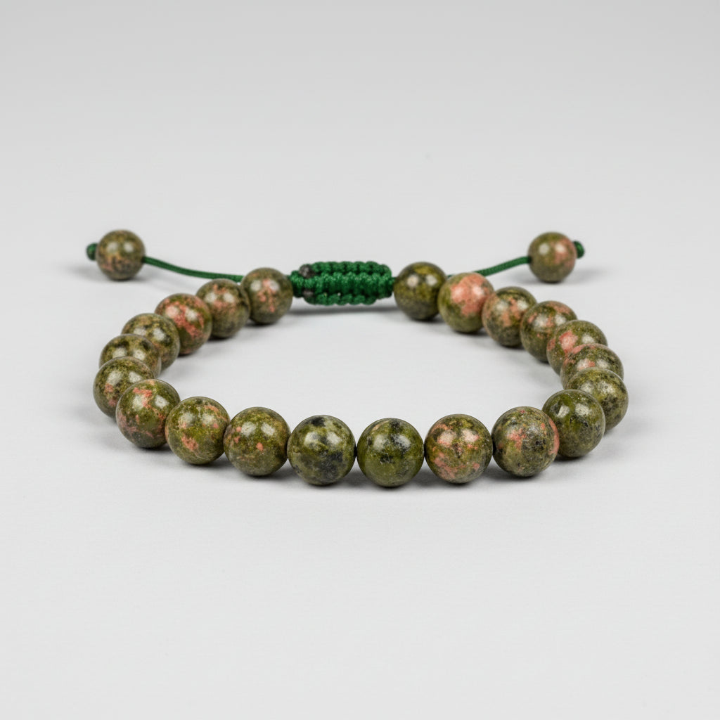 Unakite Adjustable Bracelet