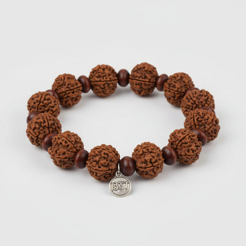 5 Mukhi Nepal Rudraksha Beads Bracelet - II