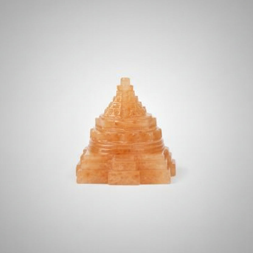 Yellow Jade Shree Yantra 250 to 260 gms