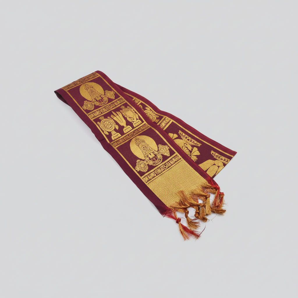 Angavastram Om Namo Venkatesaya Namaha-Purple
