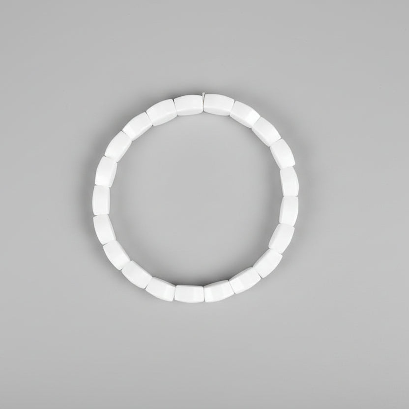White Agate Bracelet (I)