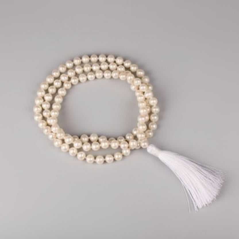 Pearl (Moti) Mala-12 mm