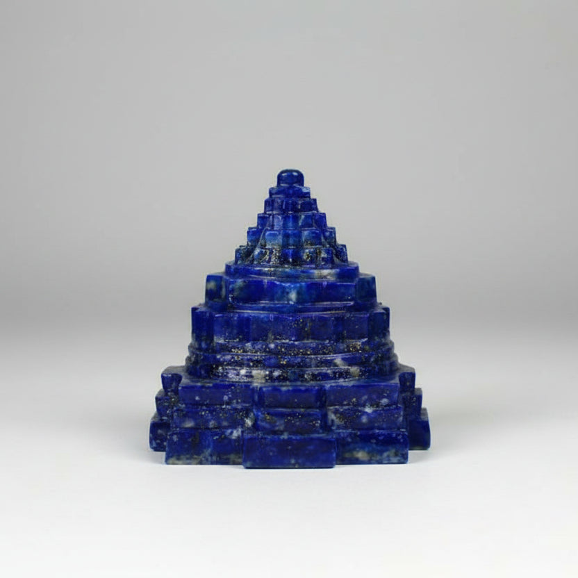 Lapis Lazuli Shree Yantra 323 gms