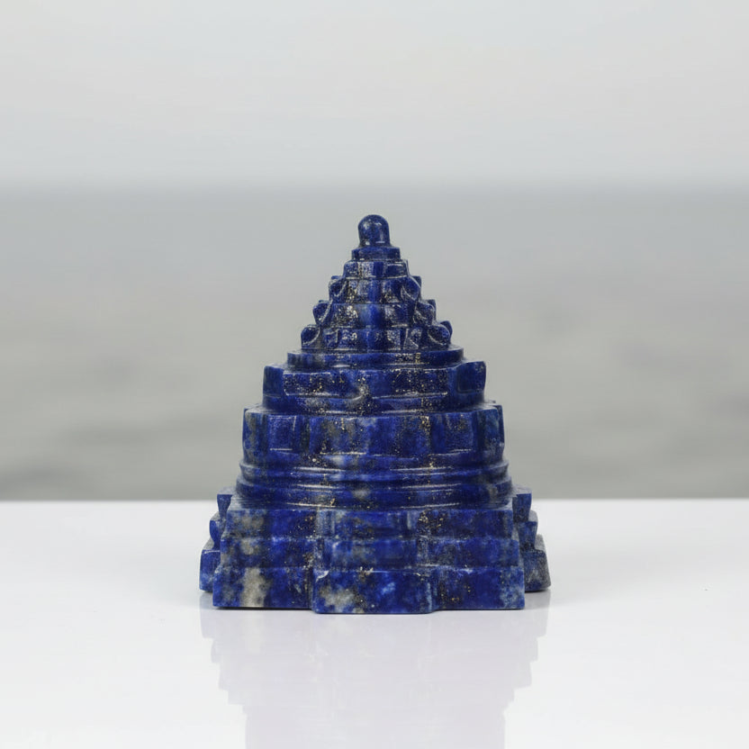 Lapis Lazuli Shree Yantra 125 gms
