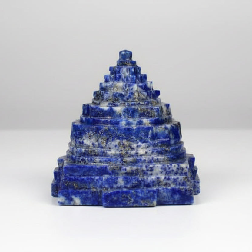 Lapis Lazuli Shree Yantra 104 gms