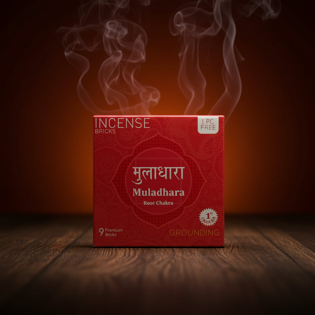 Aromafume Muladhara Incense Bricks-Set of 12