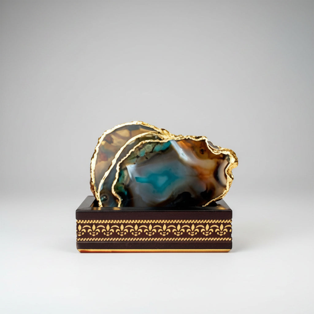 Gemstone Coasters-Multicolor
