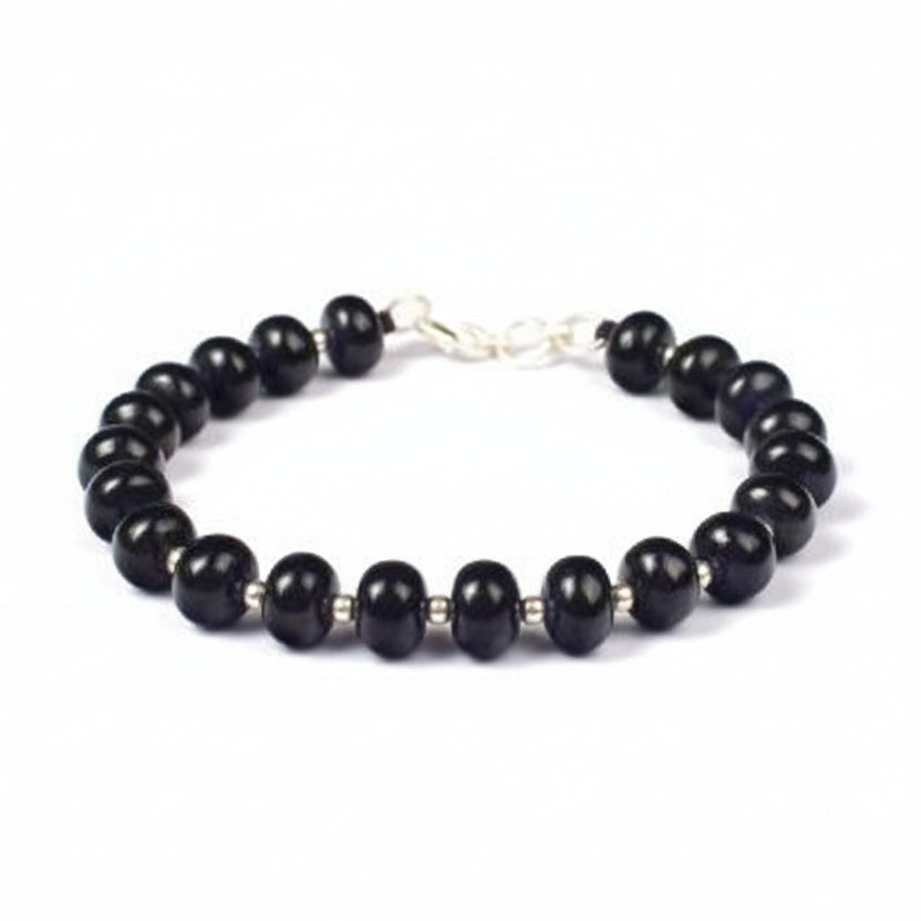 Blue Sapphire Bracelet (Button Shaped) I