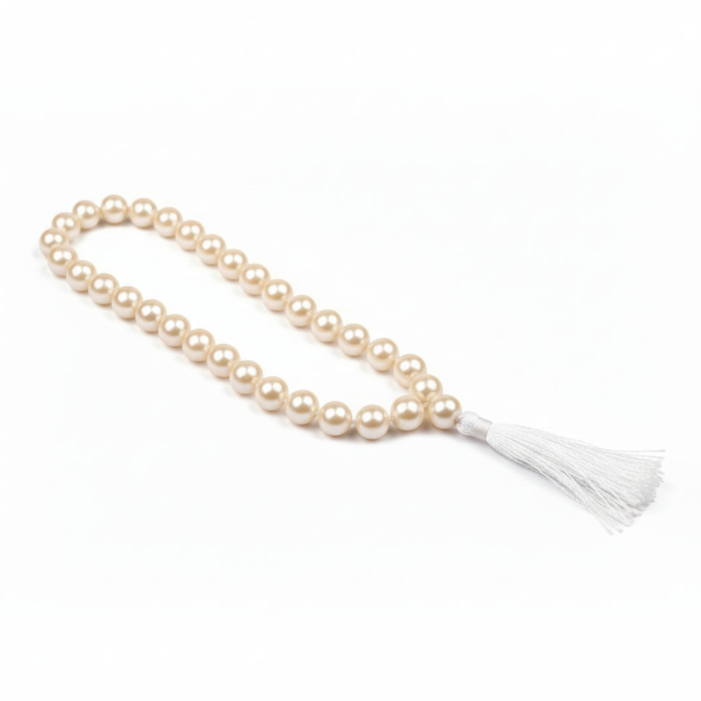 Pearl (Moti) Mala-8 mm