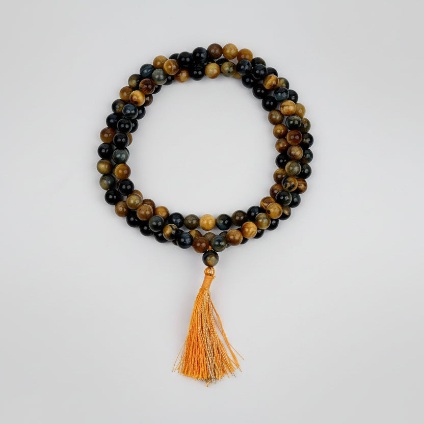 Black Cat's Eye Mala