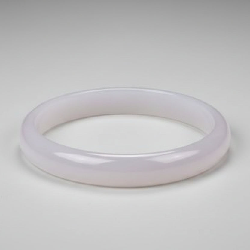 White Agate Bangle (IV)
