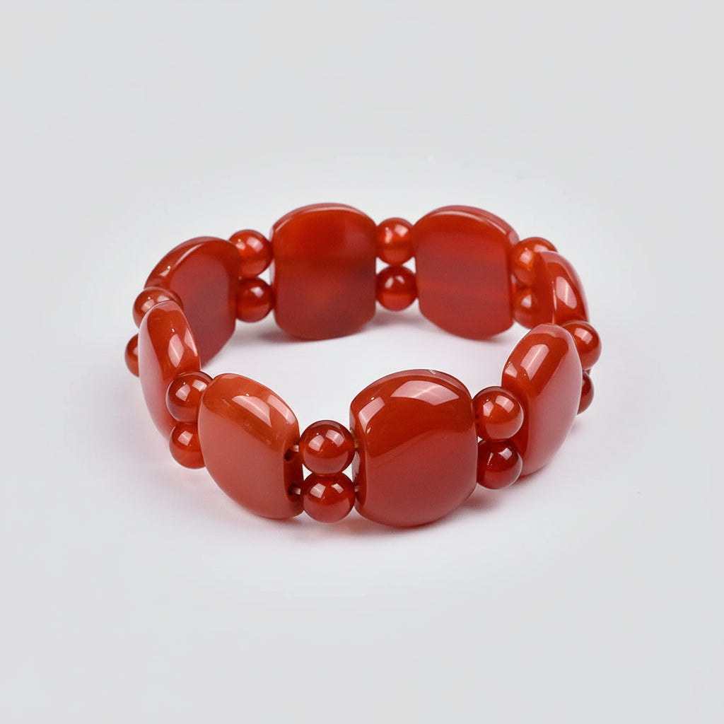 Red Carnelian Designer Bracelet