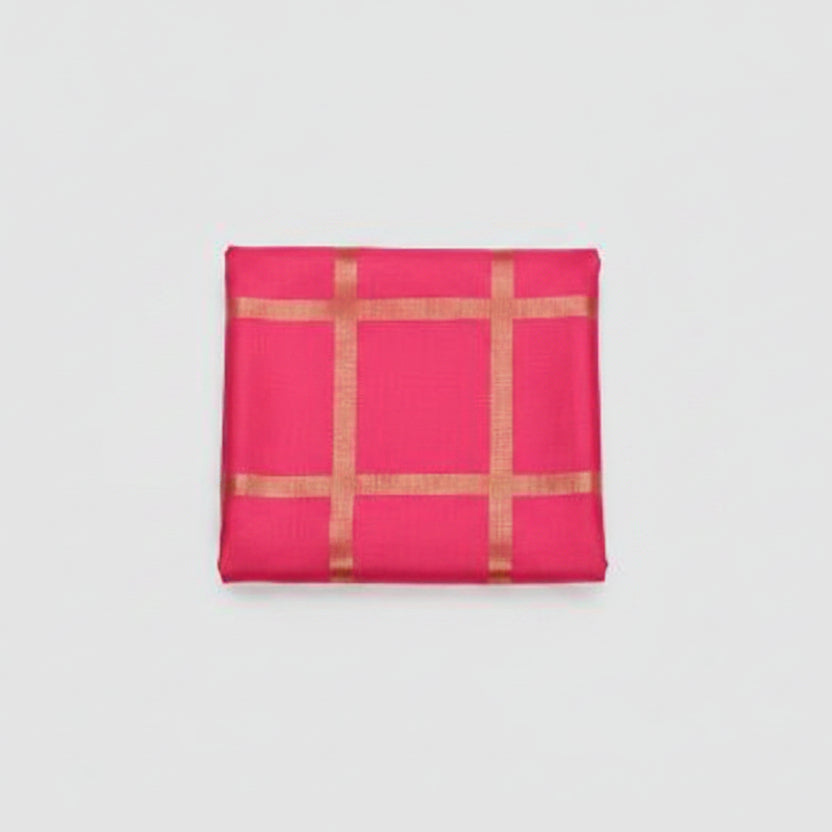 Jai Vasavi Shawl in Art Silk-Maroon