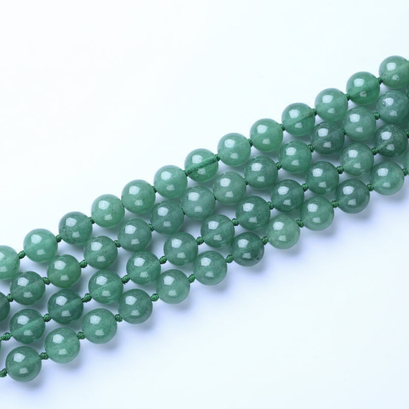 Natural Green Aventurine Mala-6 mm