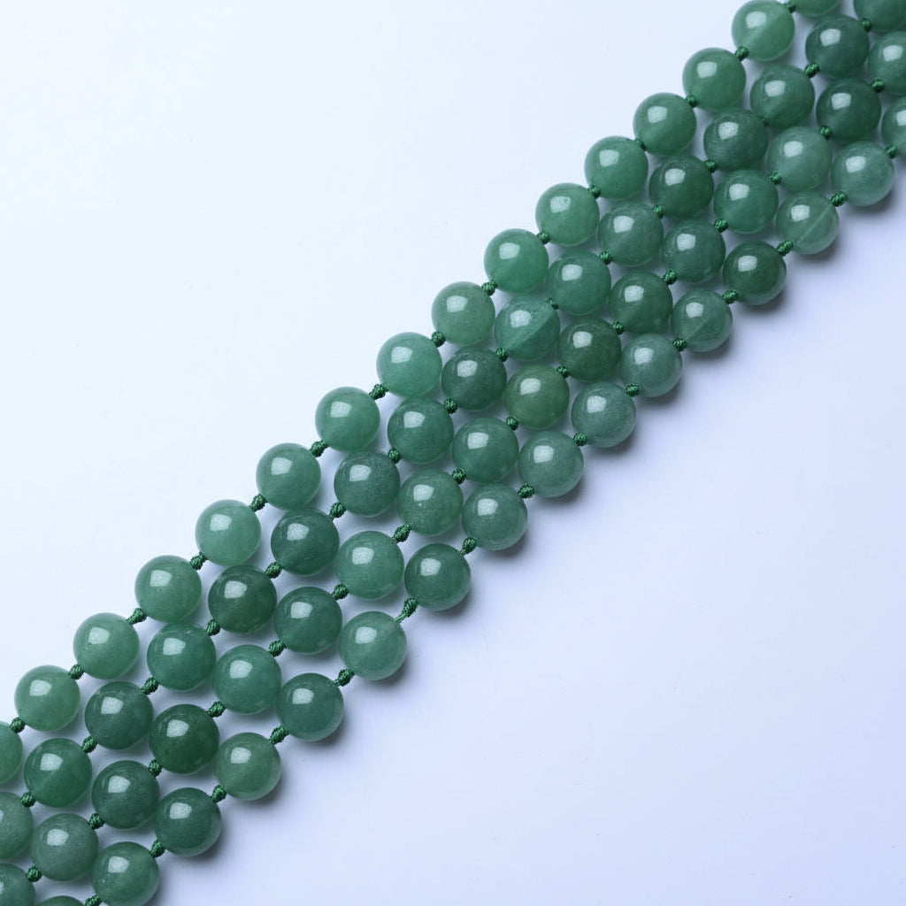 Natural Green Aventurine Mala-8 mm