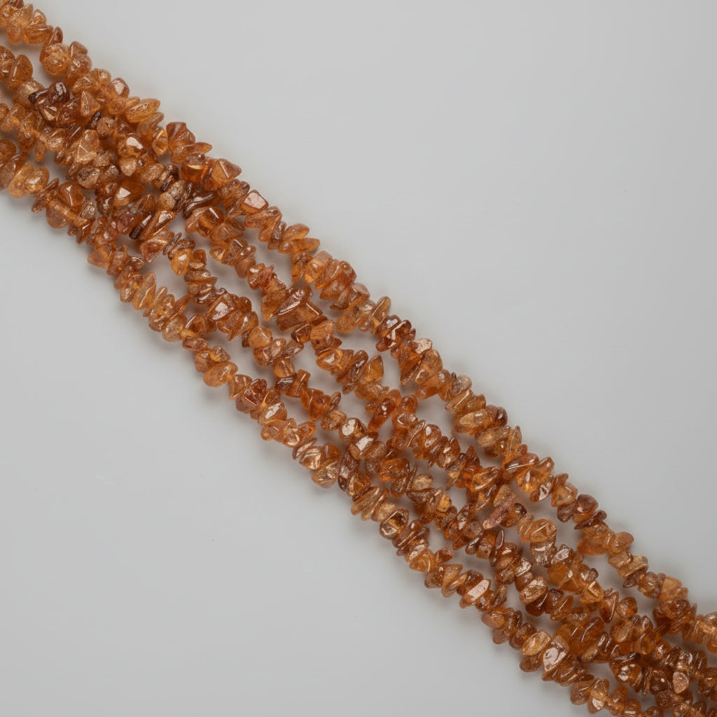 Natural Gomed Uncut Beads Necklace